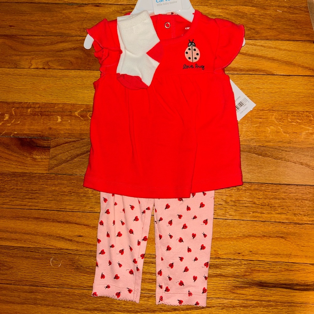 NWT Ladybug Set